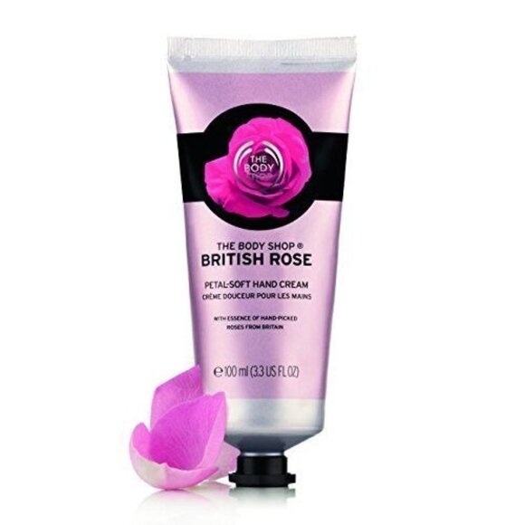 The Body Shop *British Rose* Hand Cream *100ml* - Picture 1 of 3